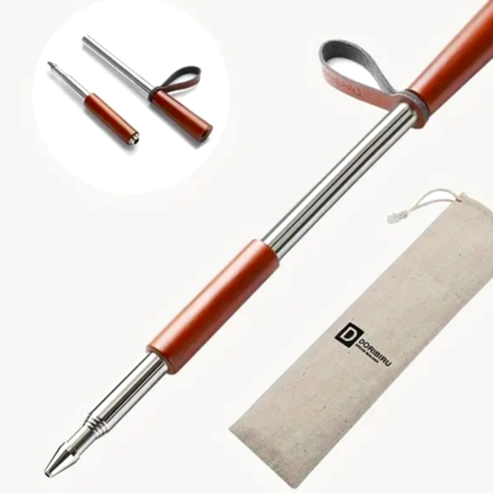 Detachable (Fire Poker)-(Campfire)-(Fire Place)-(Camping)-(32 Inch)-(New)-$25